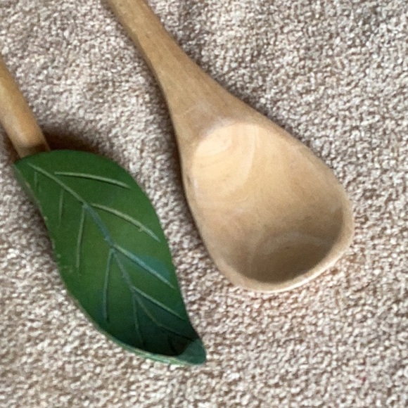 BASEBALL SALAD/PASTA TONGS or GREEN LEAF BOTANICAL TONGS - Picture 12 of 16